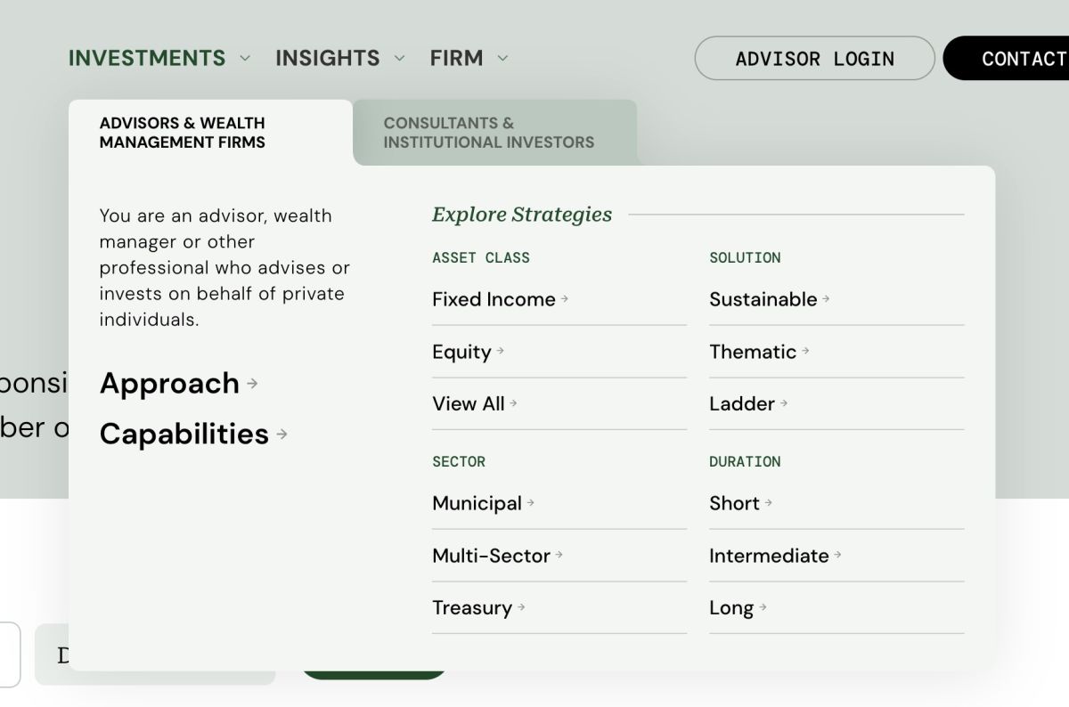 Bifurcation Navigation Example
